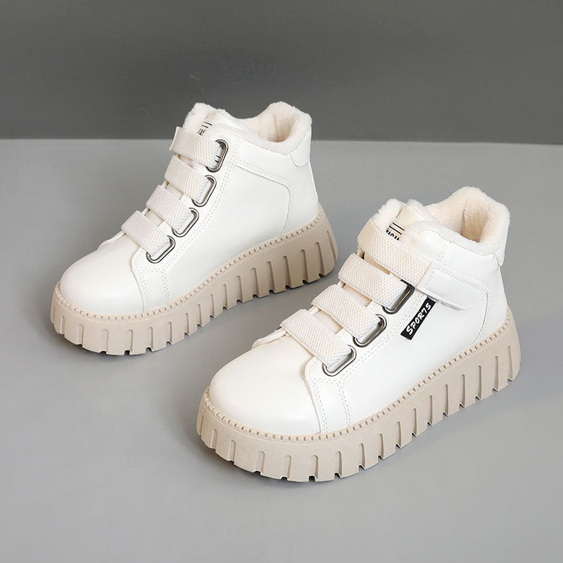 Damen High- Sneaker Warm Gefüttert Rutschfest