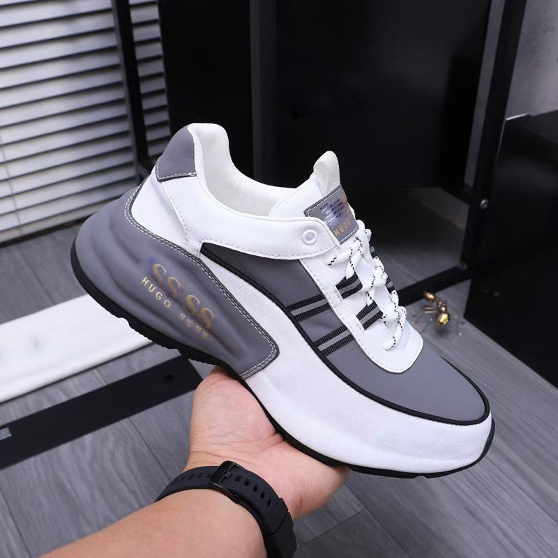 Herren Sneaker Atmungsaktives Mesh Dämpfung Schwarz - Norvielle