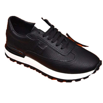 Damen Laufschuhe Leder Bequem Sportlich