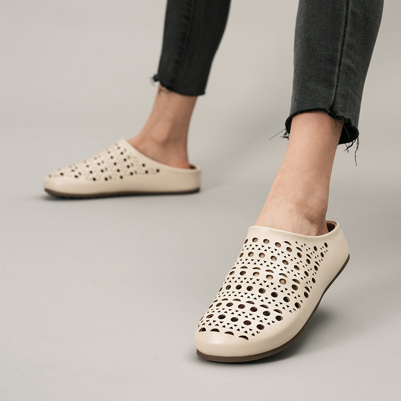 Damen Clogs Atmungsaktives Mesh Bequem Flexibel