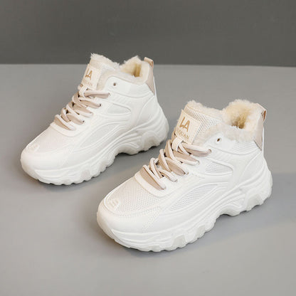 Damen High- Sneaker Isoliert Rutschfest