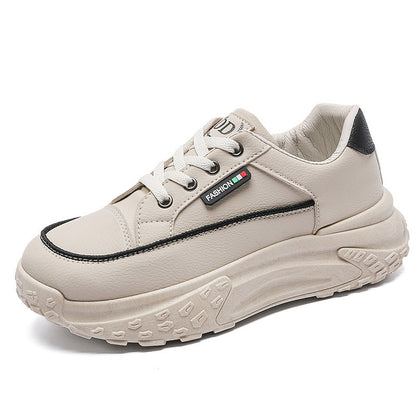 Damen Sneaker Chunky Komfortabel Dämpfung Bequem