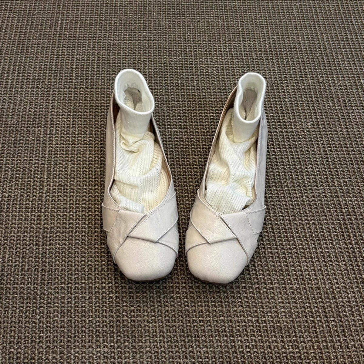Damen Ballerinas Weich Flexible Bequem