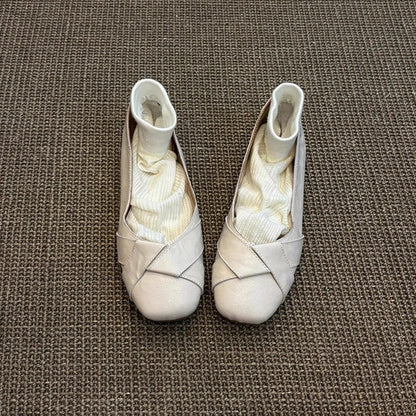 Damen Ballerinas Weich Flexible Bequem