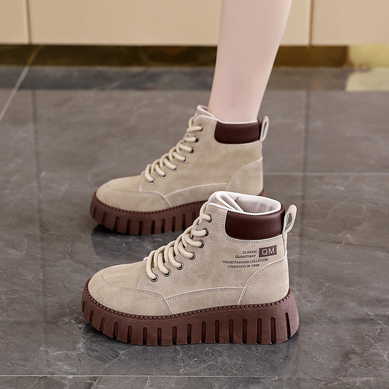 Damen High- Sneaker Dicksohle