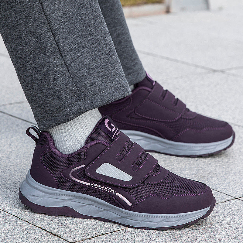 Damen Laufschuhe Sportlich Klettverschluss