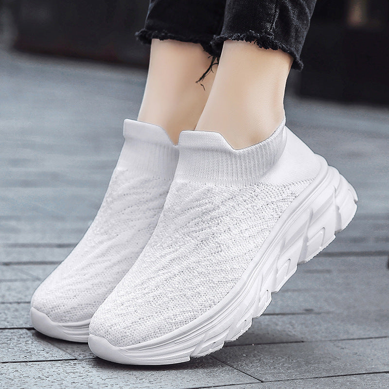 Damen High- Sneaker Elastisch Bequem