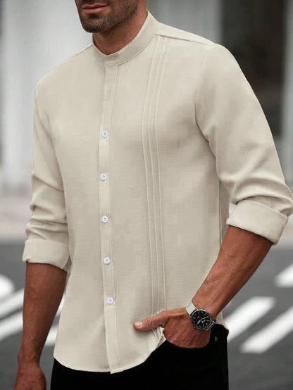 Herren Hemdbluse Slim Fit Modern Berlin Stil