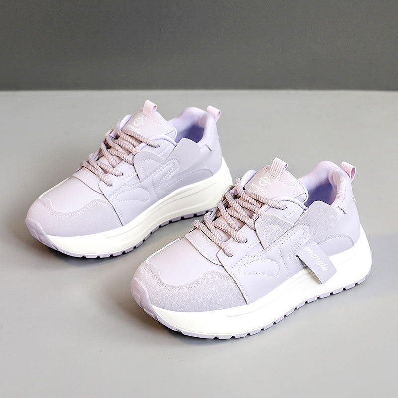 Damen Sneaker Weich Bequem Dämpfung