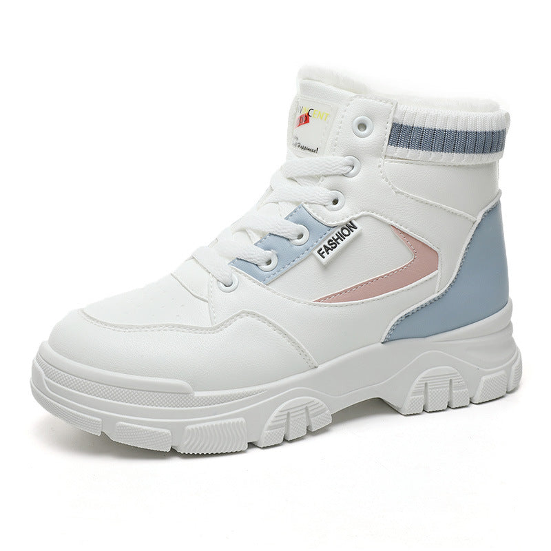 Damen High- Sneaker Warmes Innenfutter Strapazierfähig