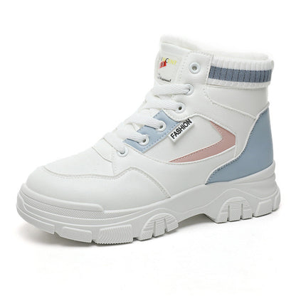 Damen High- Sneaker Warmes Innenfutter Strapazierfähig