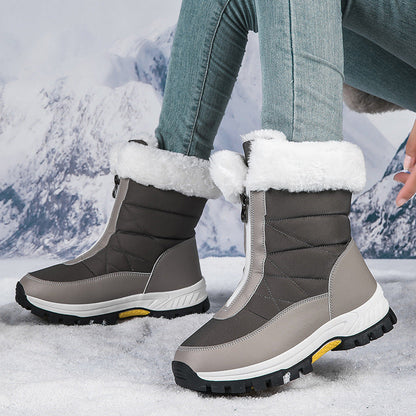 Damen Winterstiefel Warm Isoliert Rutschfest Wasserfest