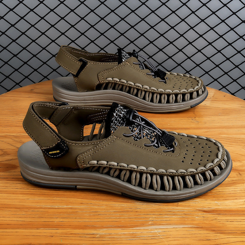 Damen Sportsandalen Elastisch Schnellschnürsystem Bequem
