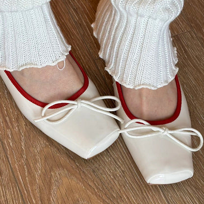 Damen Ballerinas Elegante Schleifen Komfortabel sollte zu Damen