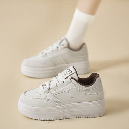Damen Sneaker Bequem Dicksohlige