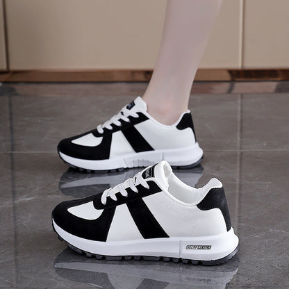 Damen Sneaker Sportlich Tiermuster