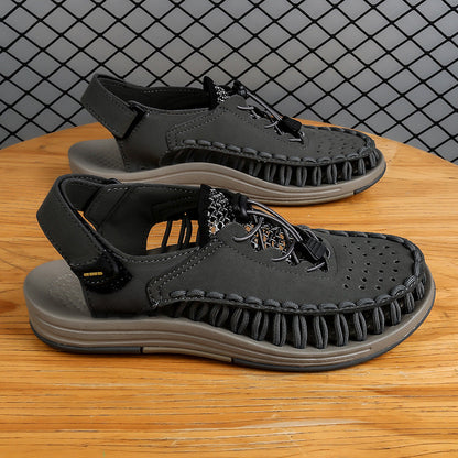 Damen Sportsandalen Elastisch Schnellschnürsystem Bequem