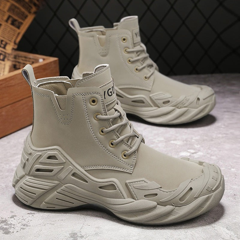 Damen High- Stiefel Sportlich Rutschfest