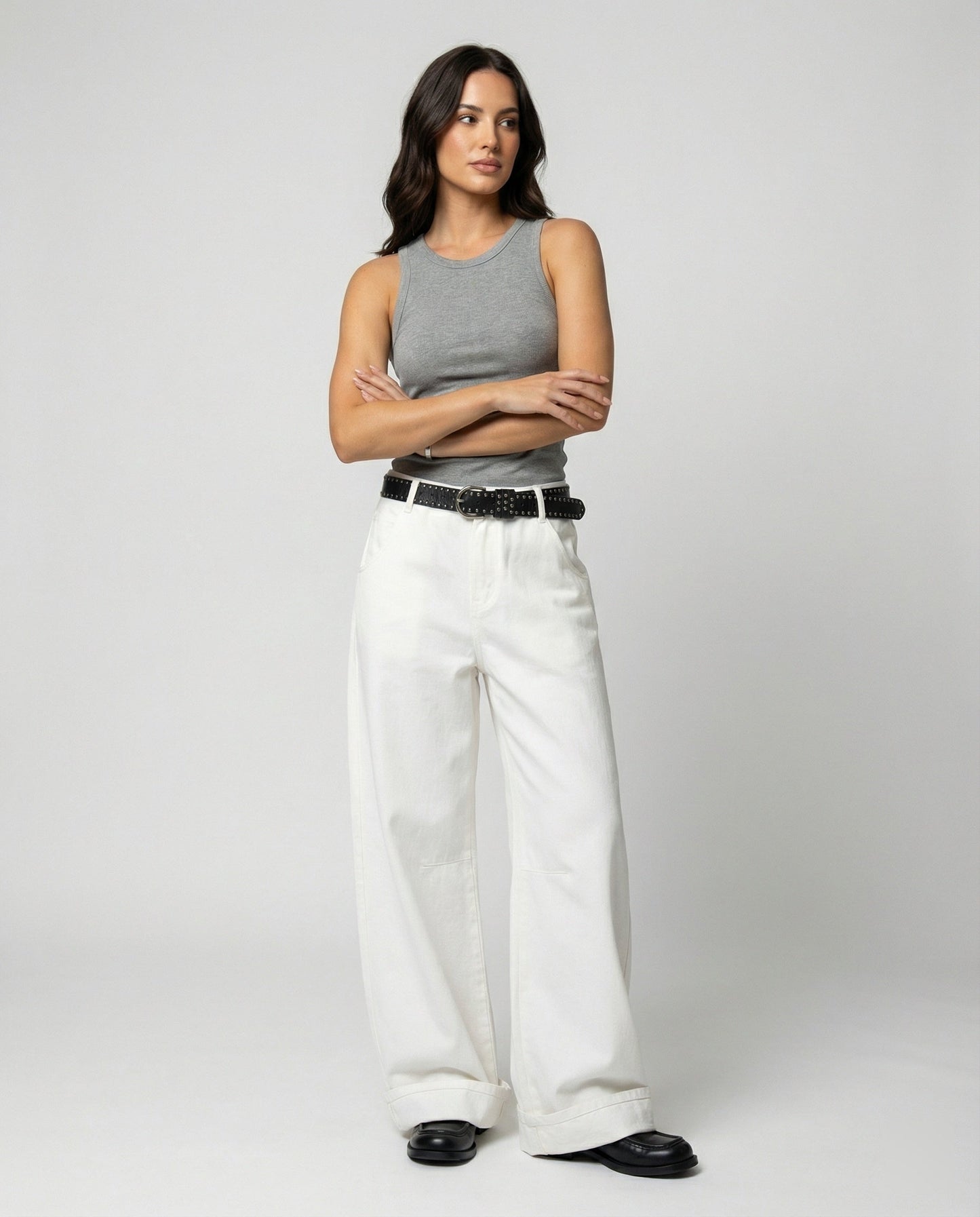 e Unisex Jeans Lockerer Schnitt Bequem