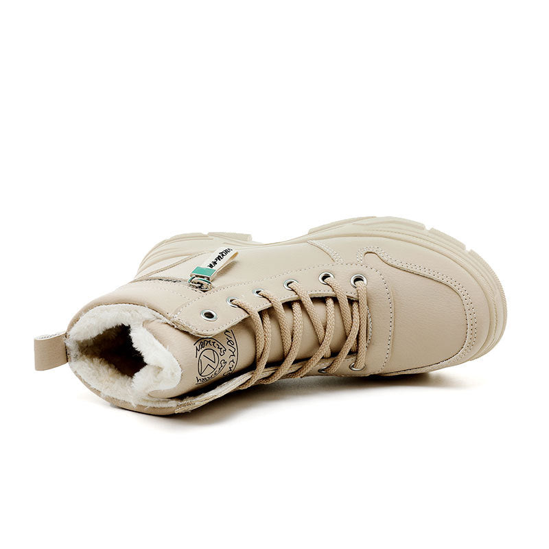Damen Winterstiefel Warm Rutschfest Hochschuhe