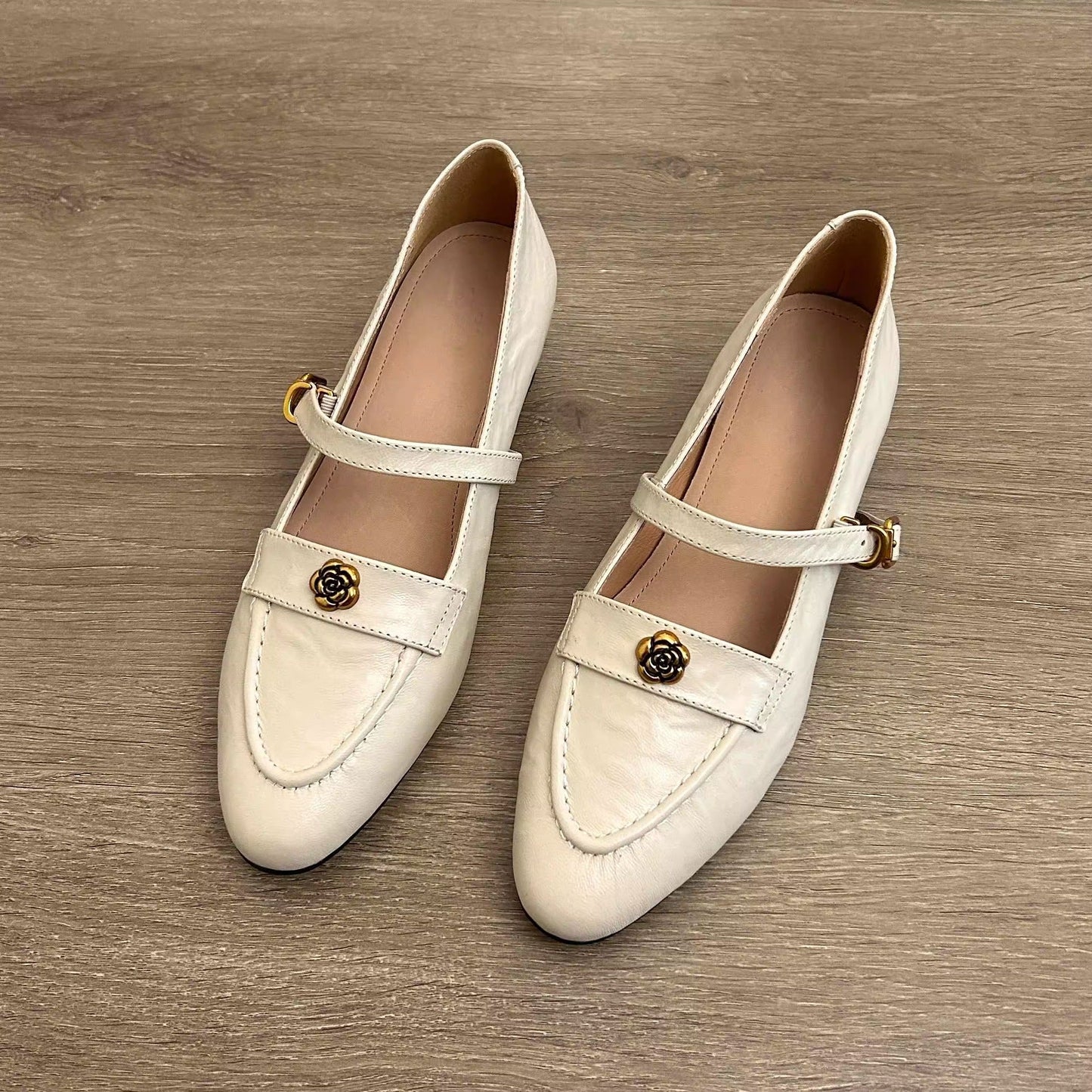 Damen Mary Jane Schuhe Elegant Schnalle