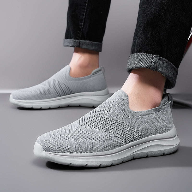 Damen Sneaker Bequem Atmungsaktives Obermaterial Weiß - Norvielle