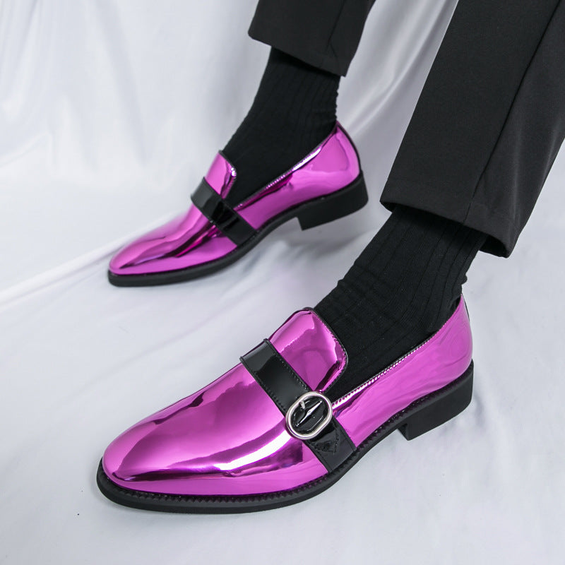 Damen Mokassins Schnallen Detail Elegant Schwarz - Norvielle