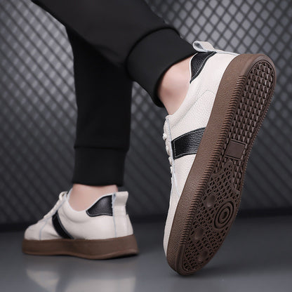 Damen Sneaker Leder Rutschfest