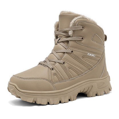 Damen Winterstiefel Warmfutter Rutschfest Schnellschnürsystem
