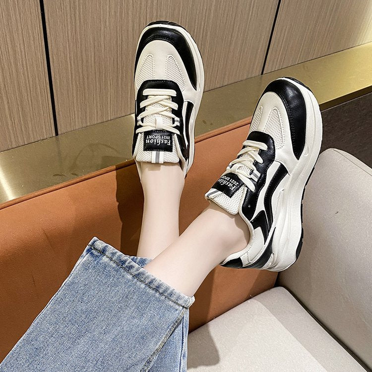 Damen Sneaker Atmungsaktives Mesh Dämpfende Laufsohle