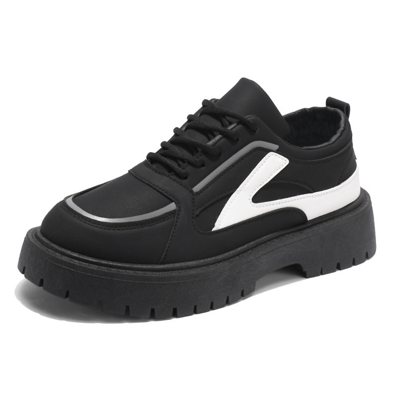 Damen Sneaker Sportlich Kontrastdesign weiß