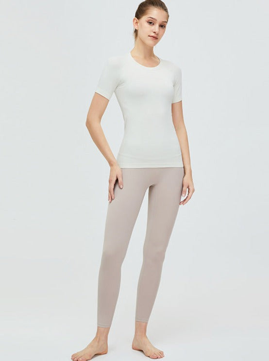 Damen Slim Fit Crop Sportlich