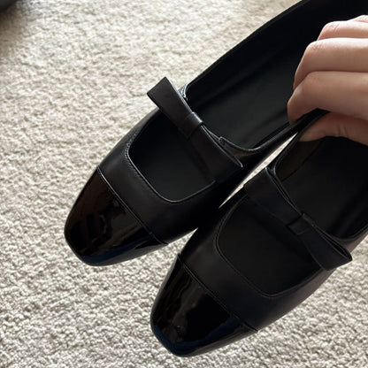 Damen Mary Jane Ballerinas Riemen Schuhe Elegantes Design