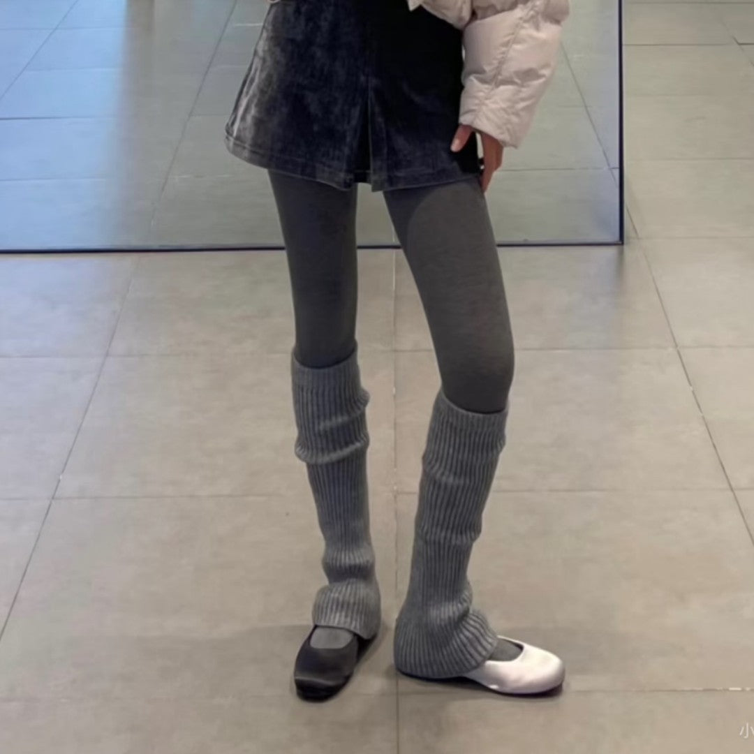 Damen Ballerinas Bequem Schnalle Elegantes Leder
