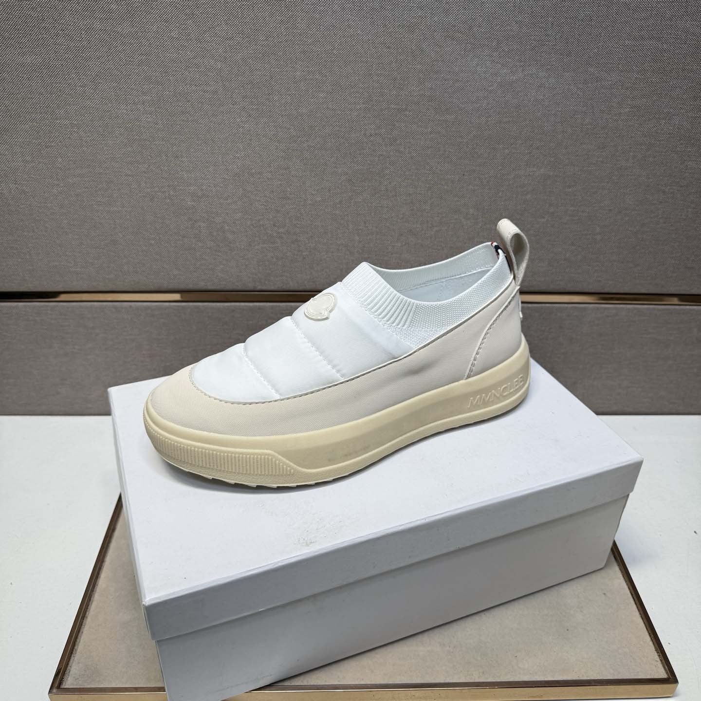 Damen Slip-On Sneaker Weich Elastisch Bequem