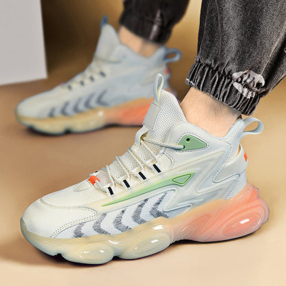 Damen Laufschuhe Hochdämpfend Atmungsaktives Mesh Schwarz - Norvielle