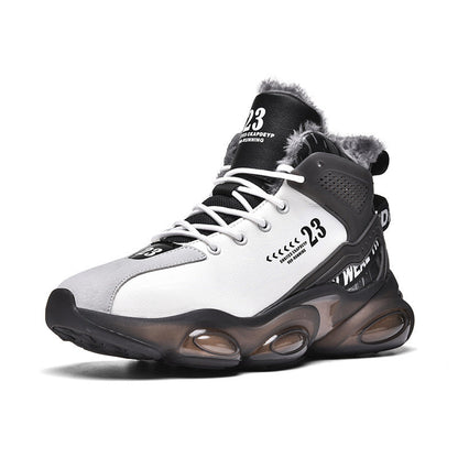 Damen Laufschuhe Sport Sneaker Dämpfung Weiss/