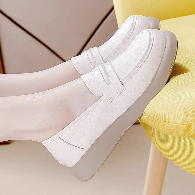Damen Halbschuhe Bequem Slip-On mit Dämpfung