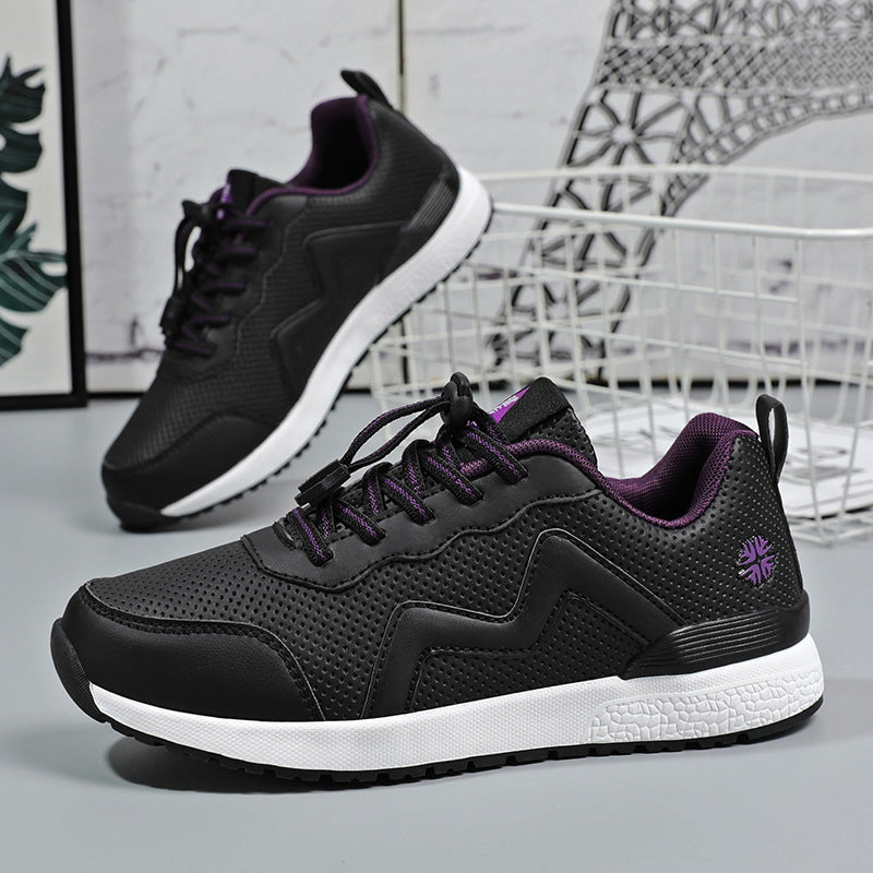 Damen Laufschuhe Leicht Atmungsaktives Mesh Schnellverschluss