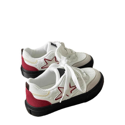 Damen Sneaker Sportlich Sternenmuster