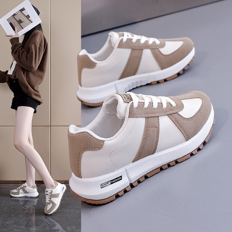Damen Sneaker Sportlich Tiermuster Schwarz - Norvielle