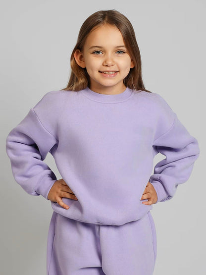 Damen Sweat-Set Bequem Voluminöses Oberteil Jogginghose