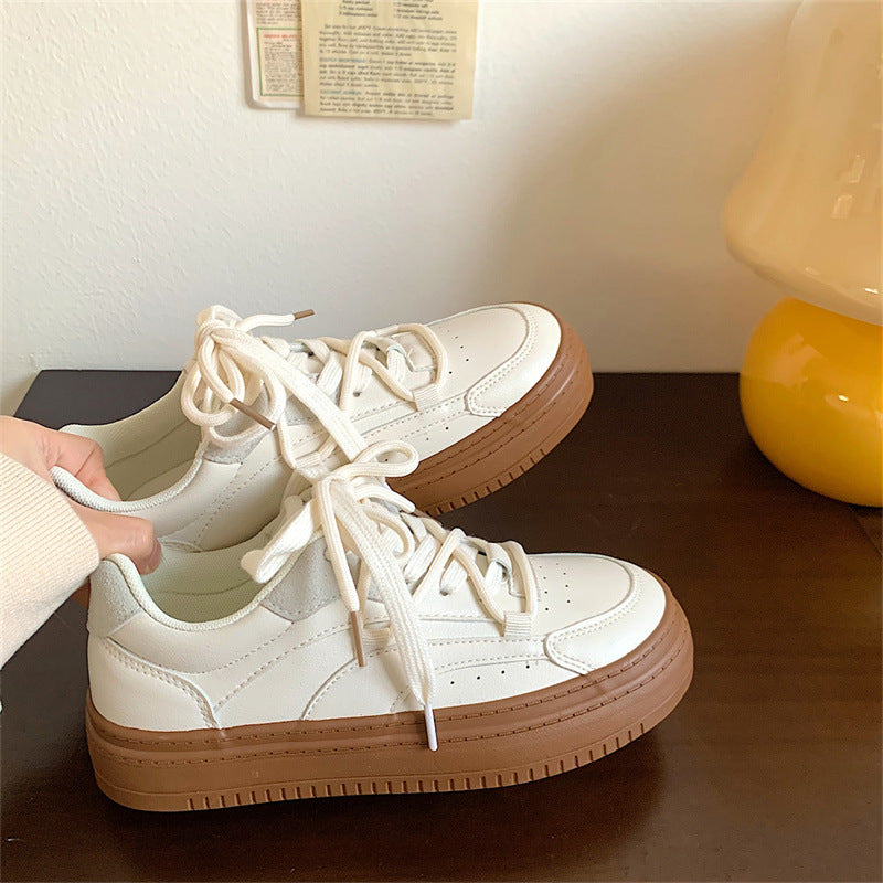 Damen Plattformschuhe Bequem Weiche Sohle