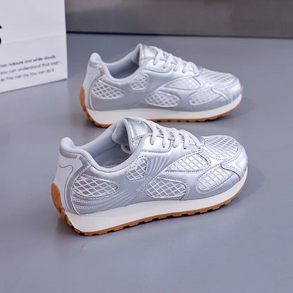Damen Laufschuhe Atmungsaktives Netz Leicht Rutschfest