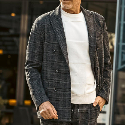 Herren Doppelreiherjacke Elegant