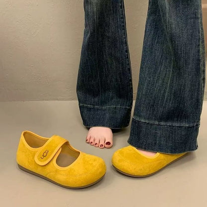 Damen Mary Jane Schuhe Komfort Moderne Stil