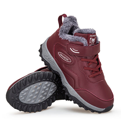 Damen Schnürstiefel Warm Winterstiefel Heidi Style
