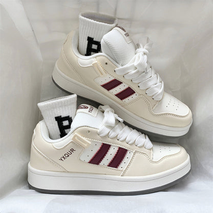Damen Schnürschuhe Sneaker Sportlich Bequem