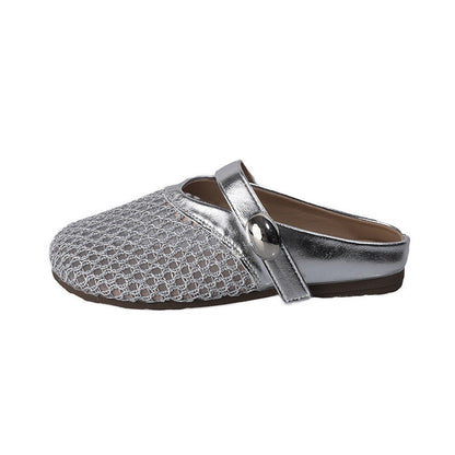 Damen Hausschuhe Netzdesign Bequem