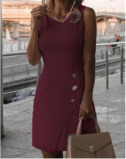 Damenkleid Berlin Chic mit Knöpfen